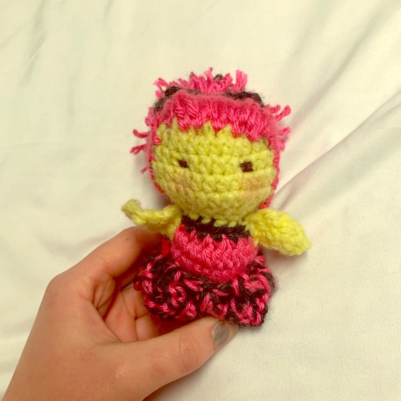 Hand Crocheted Doll - Picture 1 of 4